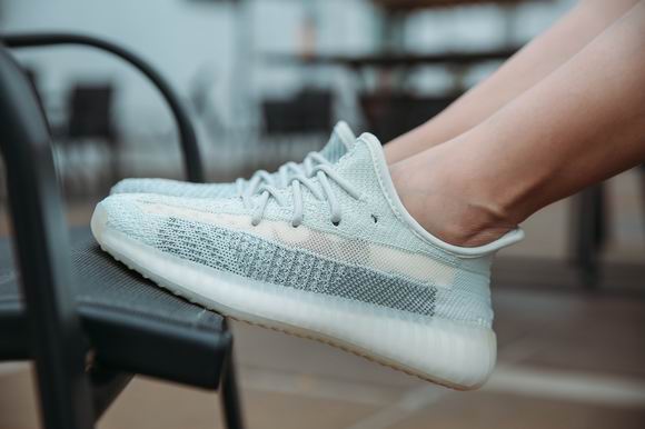 Ice Blue Starry Sky Yeezy 350 Shoes For Men and Women-3
